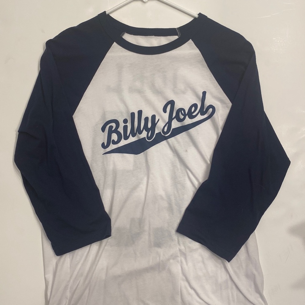 Authentic Billy Joel Stadium Tour Women’s Baseball T 2019 size Large